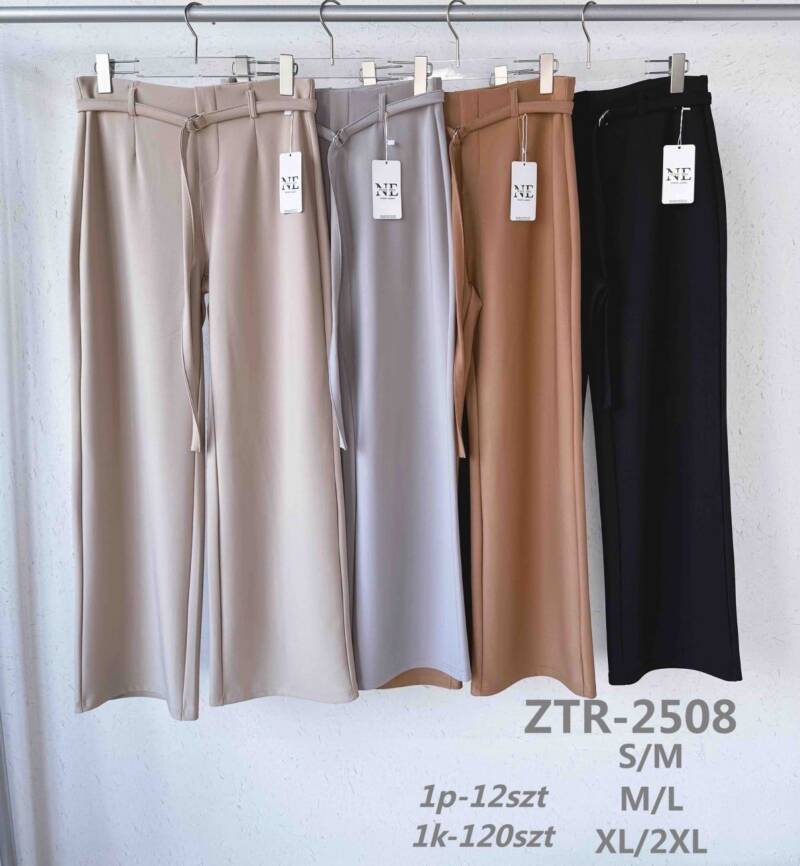 Spodnie damskie Roz S-2XL, 1 kolor Paczka 12 szt
